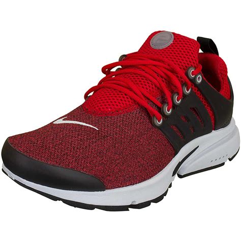 nike laufschuhe herren schwarz rot|nike air presto schuhe.